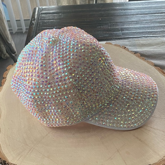 Baseball Hat Encrusted With Bling NEW - Picture 3 of 7
